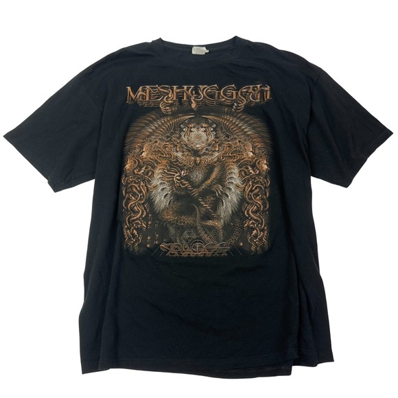 Meshuggah Koloss 2012 Tour T Shirt Black Anvil Size 2XL Heavy Metal Band Tee - Picture 3 of 6
